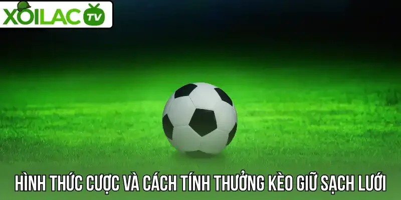 Hình thức cược và cách tính thưởng kèo giữ sạch lưới