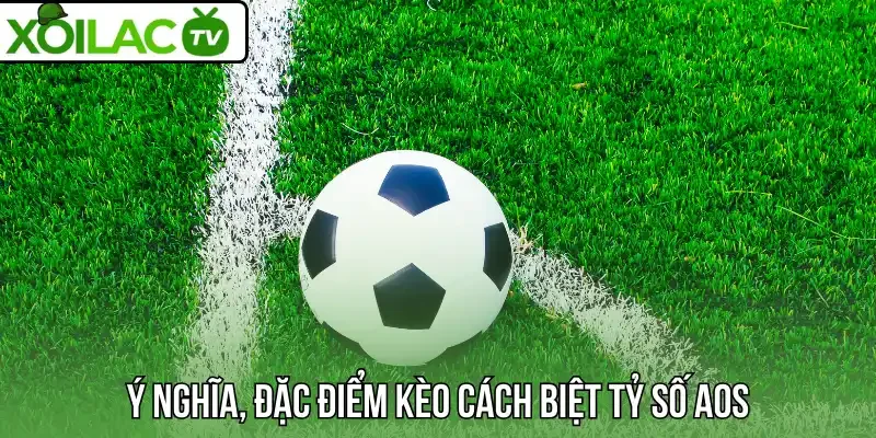 Ý nghĩa, đặc điểm kèo cách biệt tỷ số AOS